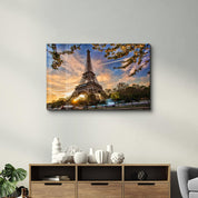 Eiffel Tower | Glass Wall Art - Artdesigna