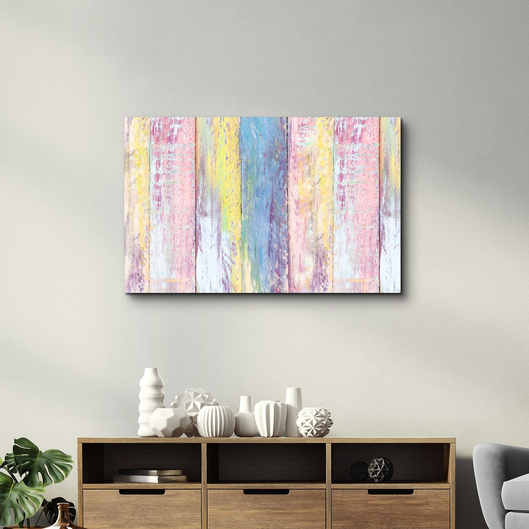 Painted Wood | Glass Wall Art - Artdesigna