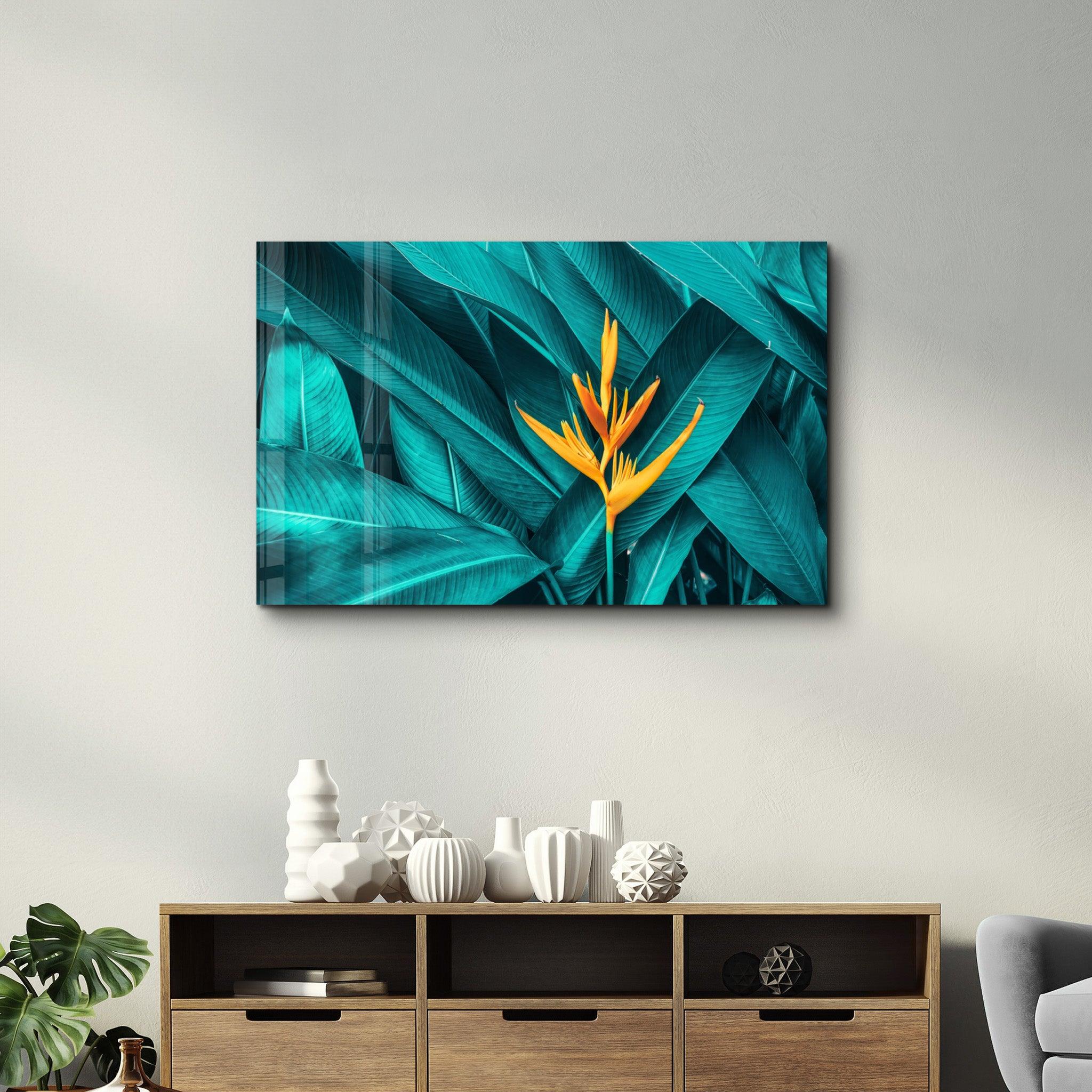 Tropica | Glass Wall Art - Artdesigna