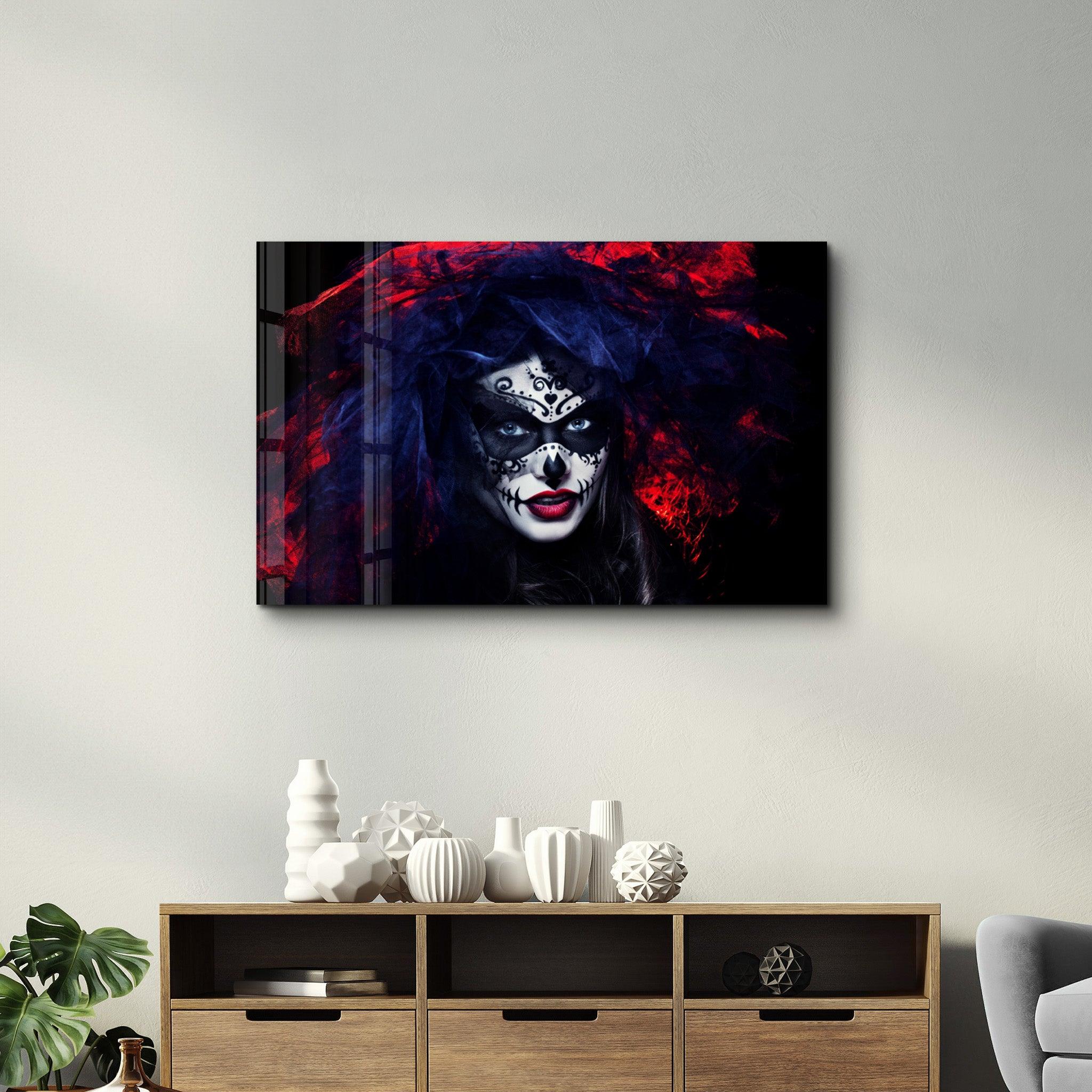 Dark Circus | Glass Wall Art - Artdesigna