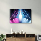 Neon Triona | Glass Wall Art - Artdesigna