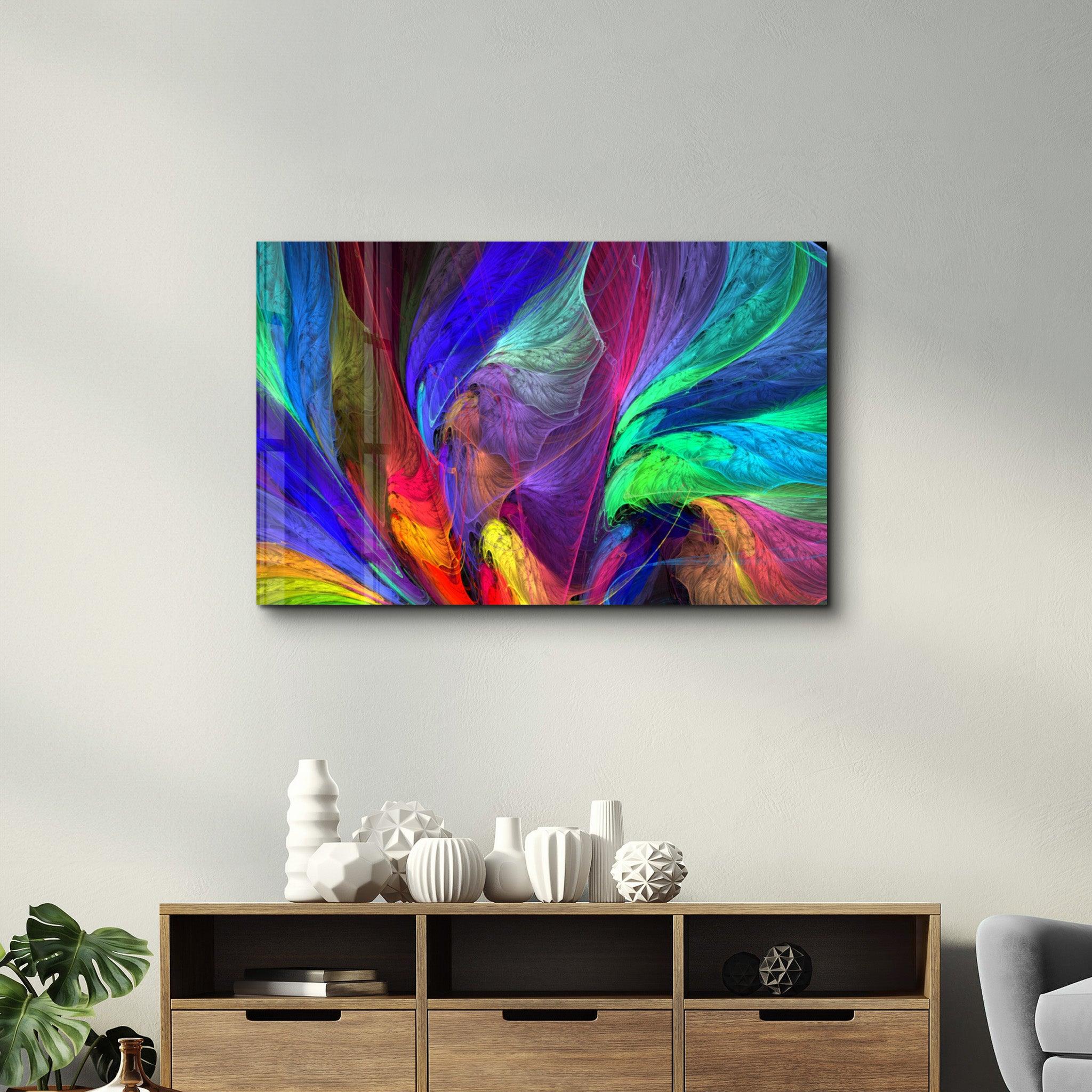 Colorized | Glass Wall Art - Artdesigna