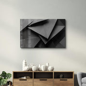 Black Paper | Glass Wall Art - Artdesigna