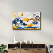 Abstract Landscape | Glass Wall Art - Artdesigna