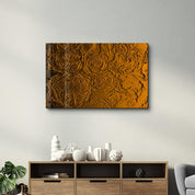 Rose Pattern V2 | Glass Wall Art - Artdesigna