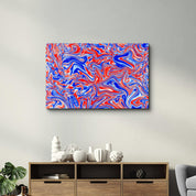 Abstract Shape V1 | Glass Wall Art - Artdesigna