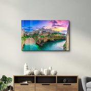 Polignano a Mare, Puglia, Italy | Glass Wall Art - Artdesigna