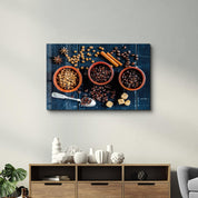 Coffee Beans V2 | Glass Wall Art - Artdesigna