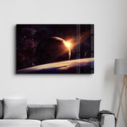 Melodic Universe | Glass Wall Art - Artdesigna