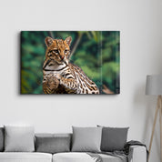 Just Chillin | Glass Wall Art - Artdesigna