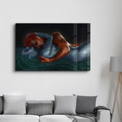 Twin Flame Reunion | Glass Wall Art - Artdesigna