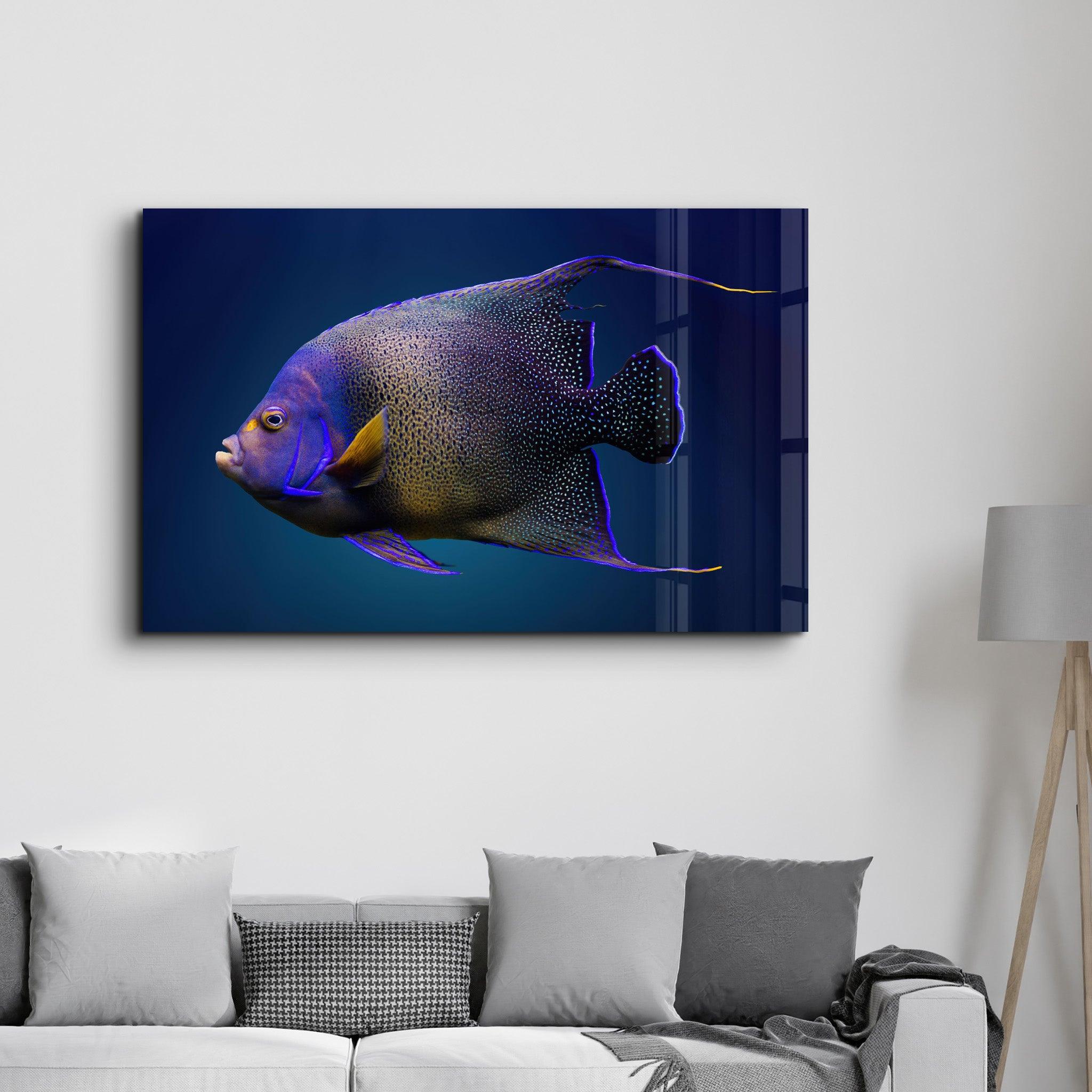 Exotic Fish | GLASS WALL ART - ArtDesigna Glass Printing Wall Art