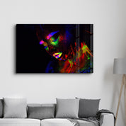 Glowing in the Dark | Glass Wall Art - Artdesigna