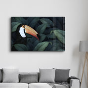 Toucan Parrot | Glass Wall Art - Artdesigna