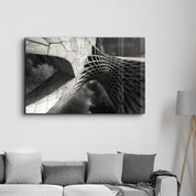 Auger Bridge | Glass Wall Art - Artdesigna