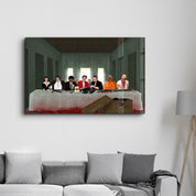 The Last Supper - Pulp Fiction | Glass Wall Art - Artdesigna