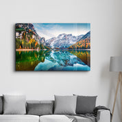 Dolomite - Italy | Glass Wall Art - Artdesigna