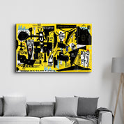 Graffiti Glass Wall Art - Artdesigna