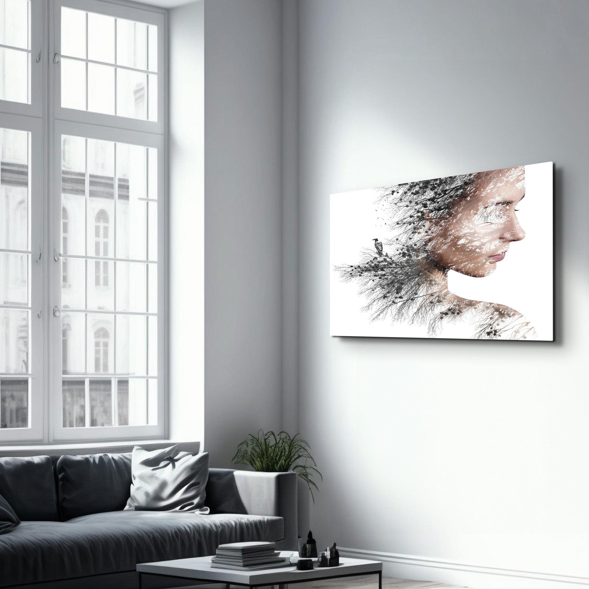 Root | Glass Wall Art - Artdesigna