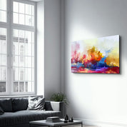 Colors of the Seasons | Glass Wall Art - Artdesigna