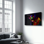 Glowing in the Dark | Glass Wall Art - Artdesigna