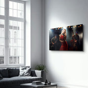 Musician | Glass Wall Art - Artdesigna