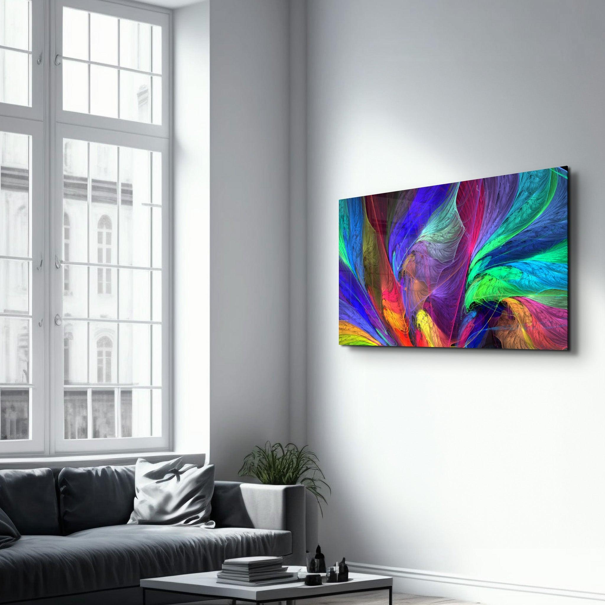 Colorized | Glass Wall Art - Artdesigna