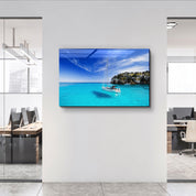 On The Water | Glass Printing Wall Art - Artdesigna