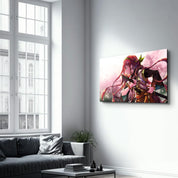 The Last Woman Samurai | Glass Wall Art - Artdesigna