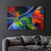 Excellence In Colors | Glass Wall Art - Artdesigna