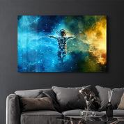 Power of Tesseract | Glass Wall Art - Artdesigna