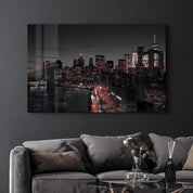 Gotham City | Glass Wall Art - Artdesigna