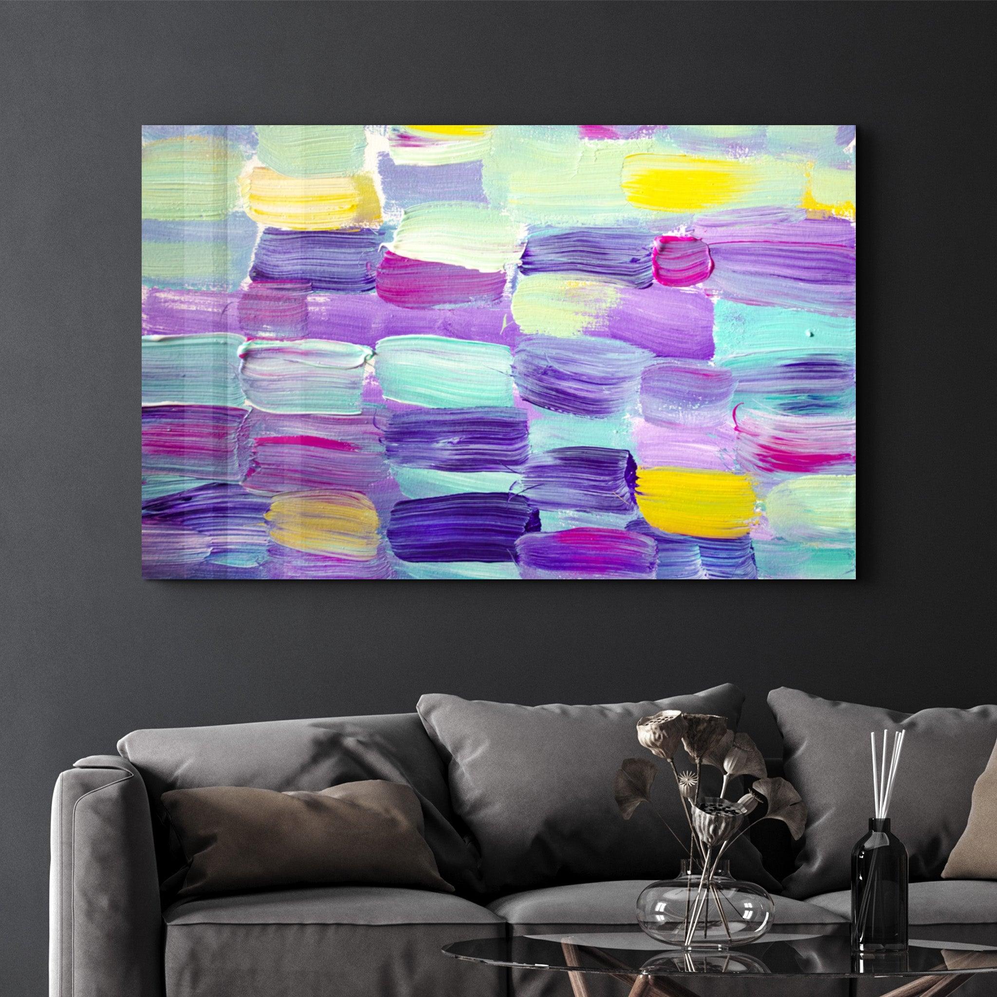 Pinkastone | Glass Wall Art - Artdesigna