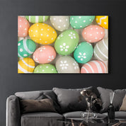 Eggs | Glass Wall Art - Artdesigna