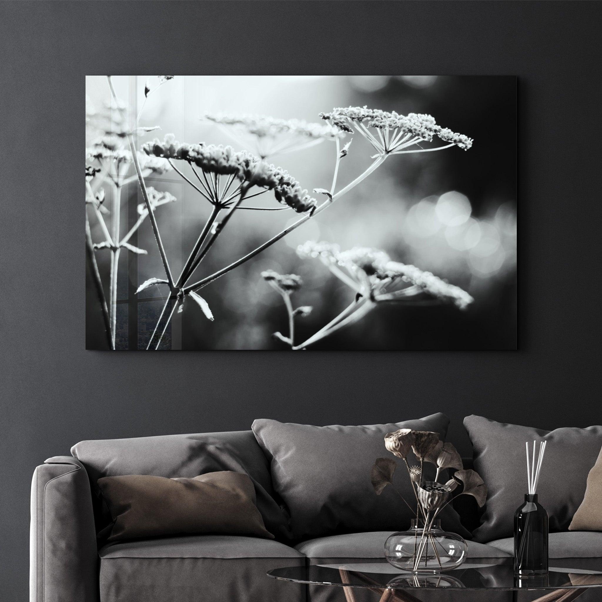 Whispers of the Field | Glass Wall Art - Artdesigna