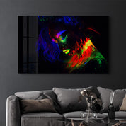 Glowing in the Dark | Glass Wall Art - Artdesigna