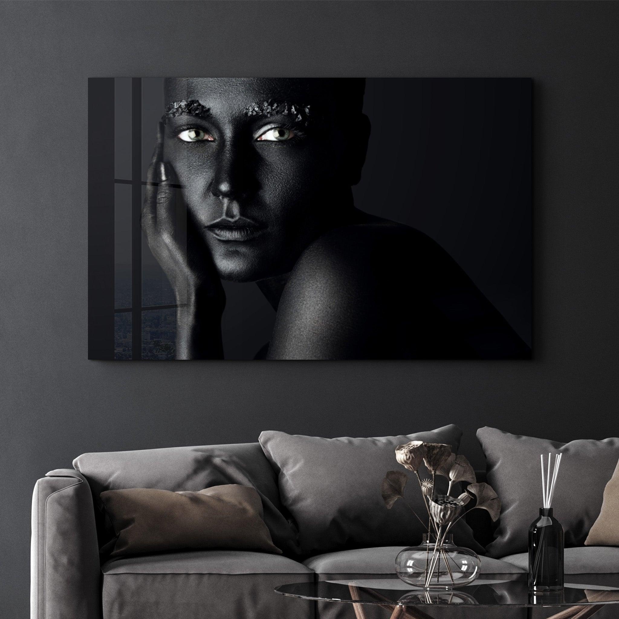 Starry-eyed | Glass Wall Art - Artdesigna