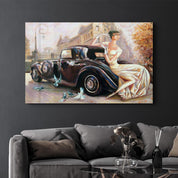 Bridda Car | Glass Wall Art - Artdesigna