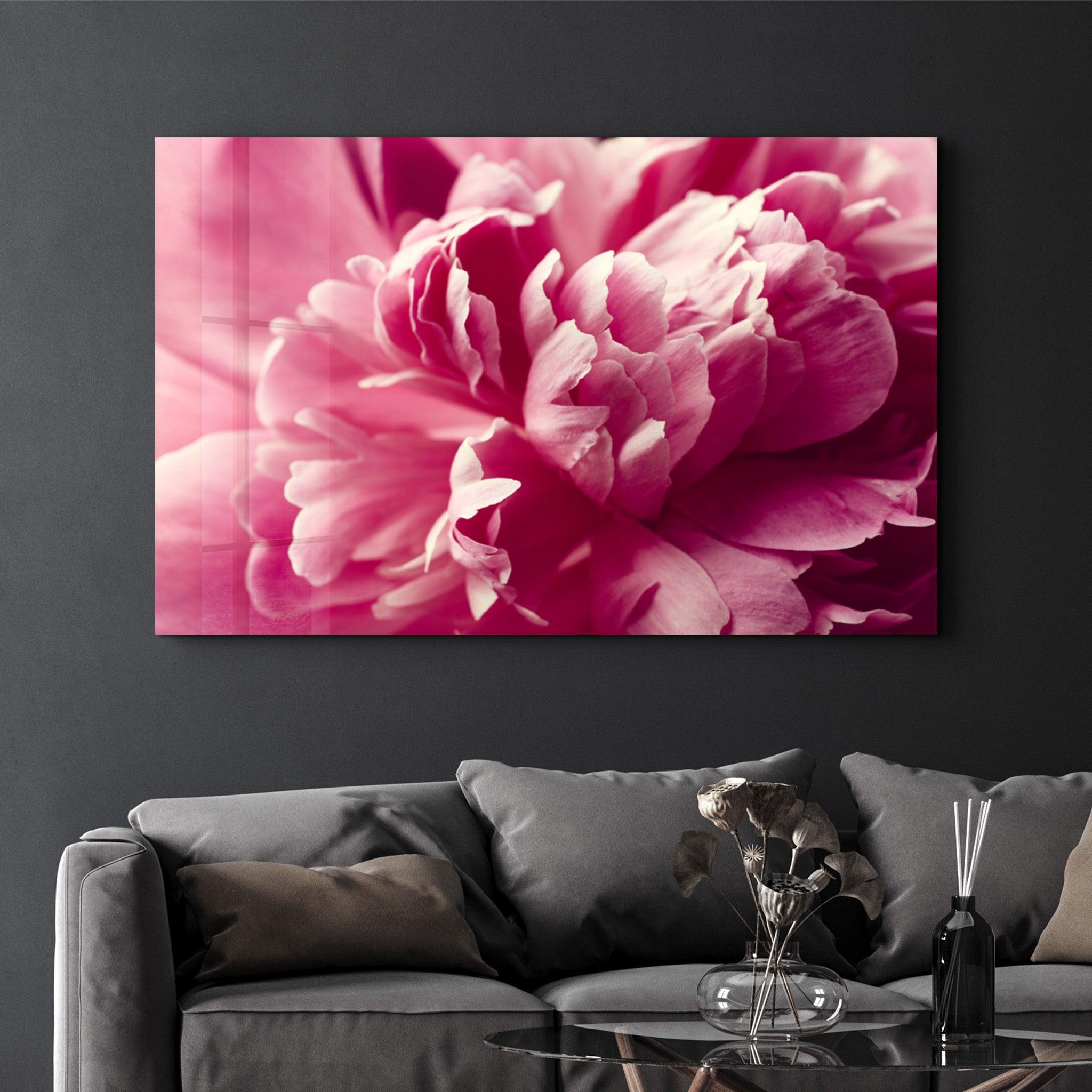 Pinkflow | Glass Wall Art - Artdesigna