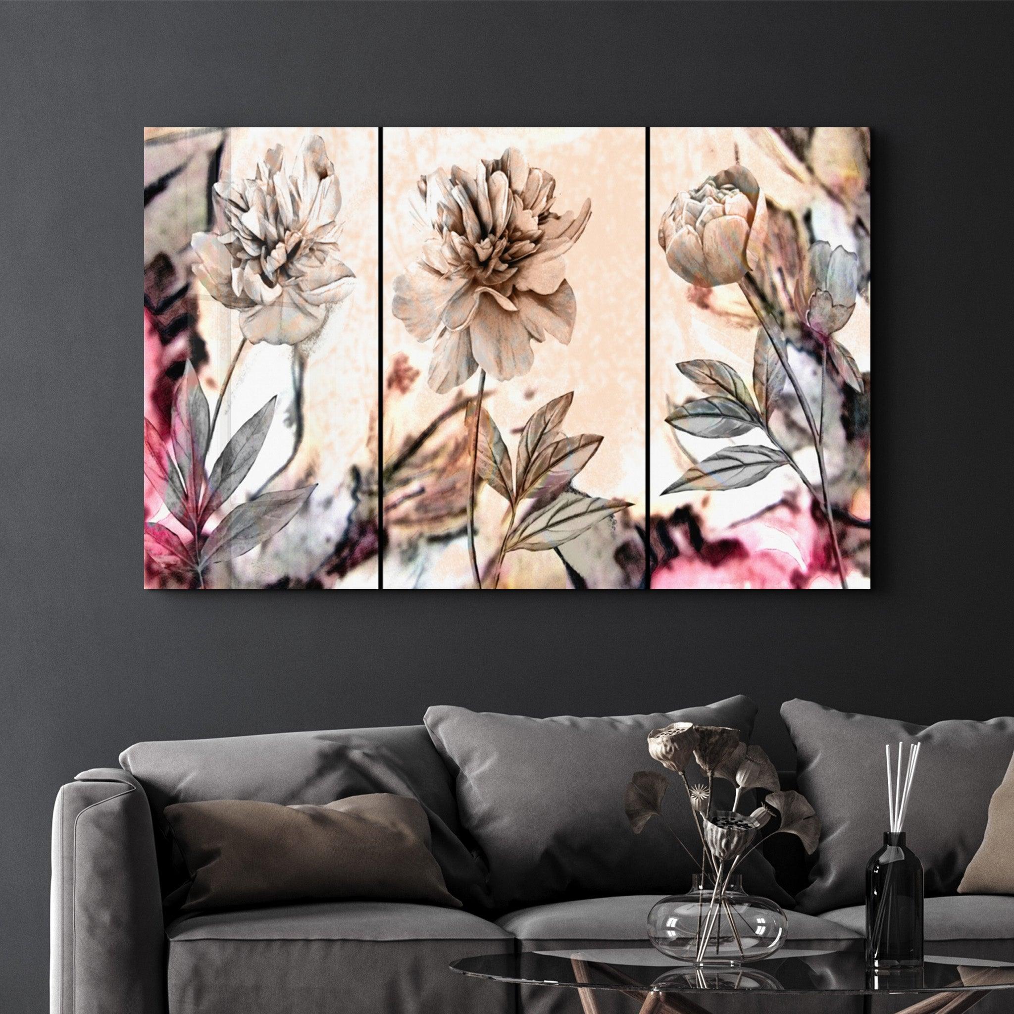 Flow3rs | Glass Wall Art - Artdesigna