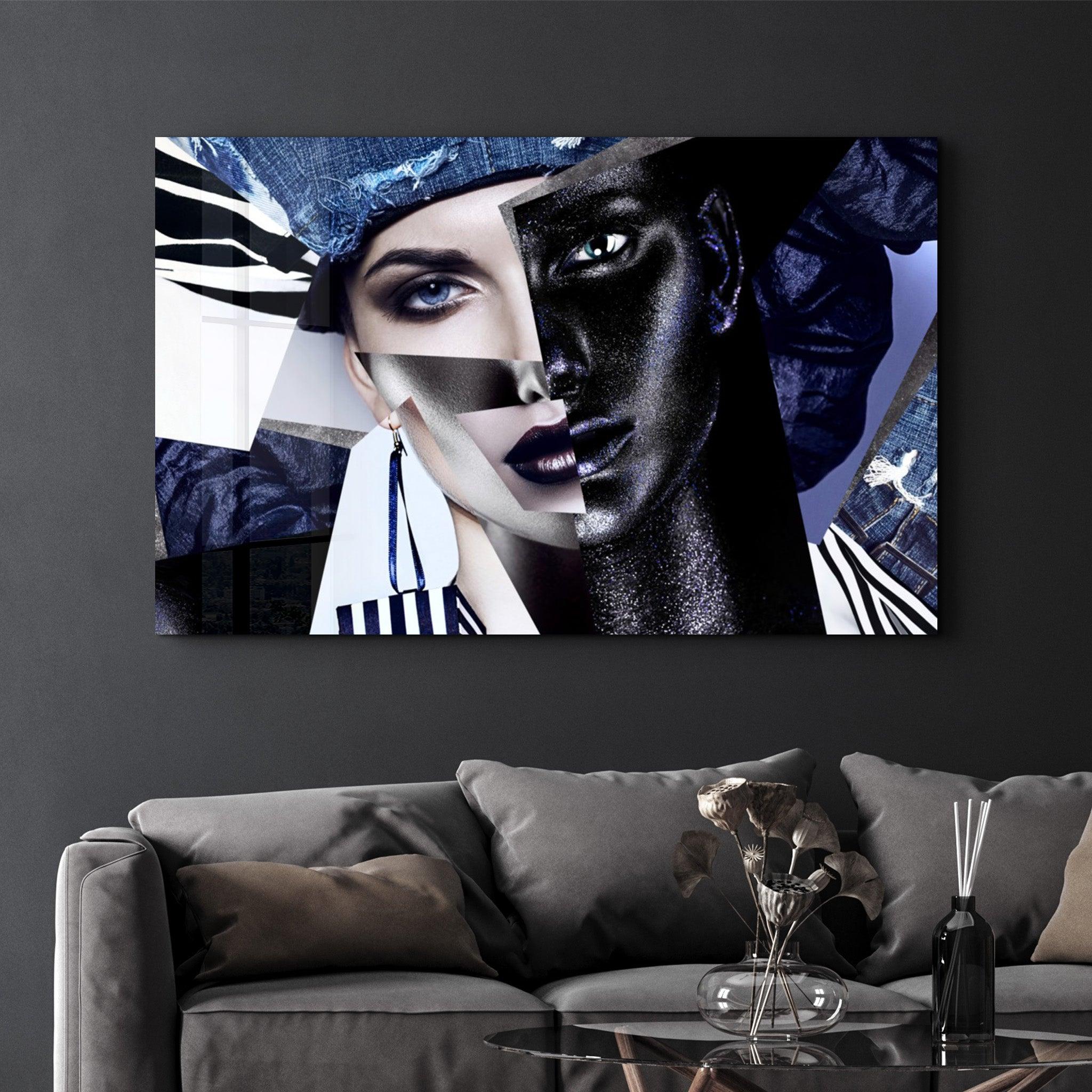 Modern Art2 | Glass Wall Art - Artdesigna