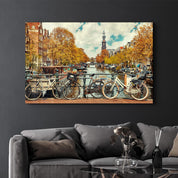 Beauty of Amsterdam | Glass Wall Art - Artdesigna