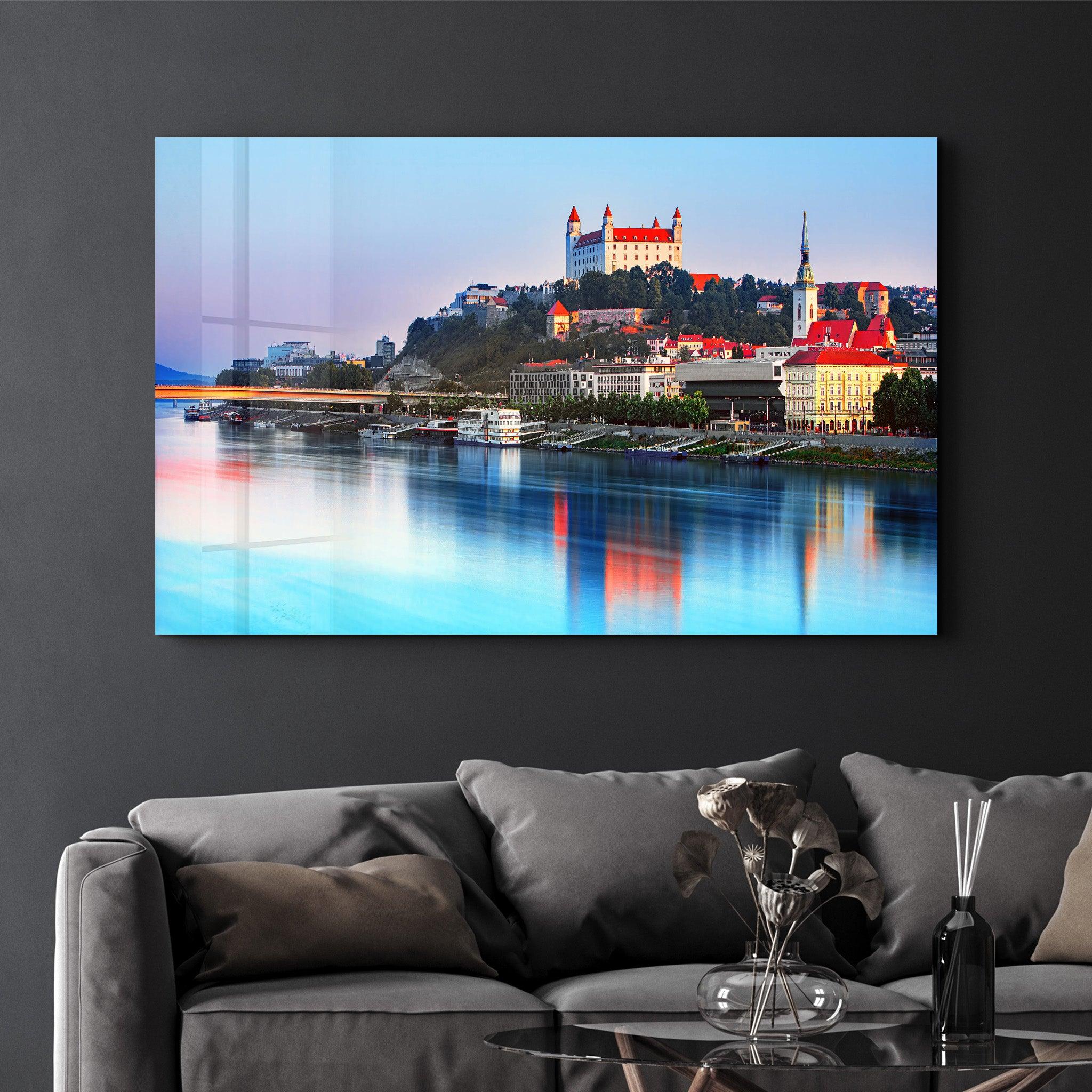 Bratislava-Slovakia | Glass Wall Art - Artdesigna