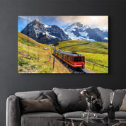 Jungfrau Switzerland | Glass Wall Art - Artdesigna