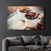 Mulled Wine | Glass Wall Art - Artdesigna