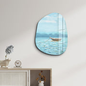 Still Waters – Amorphous Glass Wall Art
