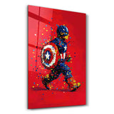 Pixel CPTN | Glass Wall Art