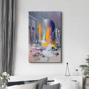 Celestial Spill – Glass Wall Art