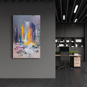 Celestial Spill – Glass Wall Art