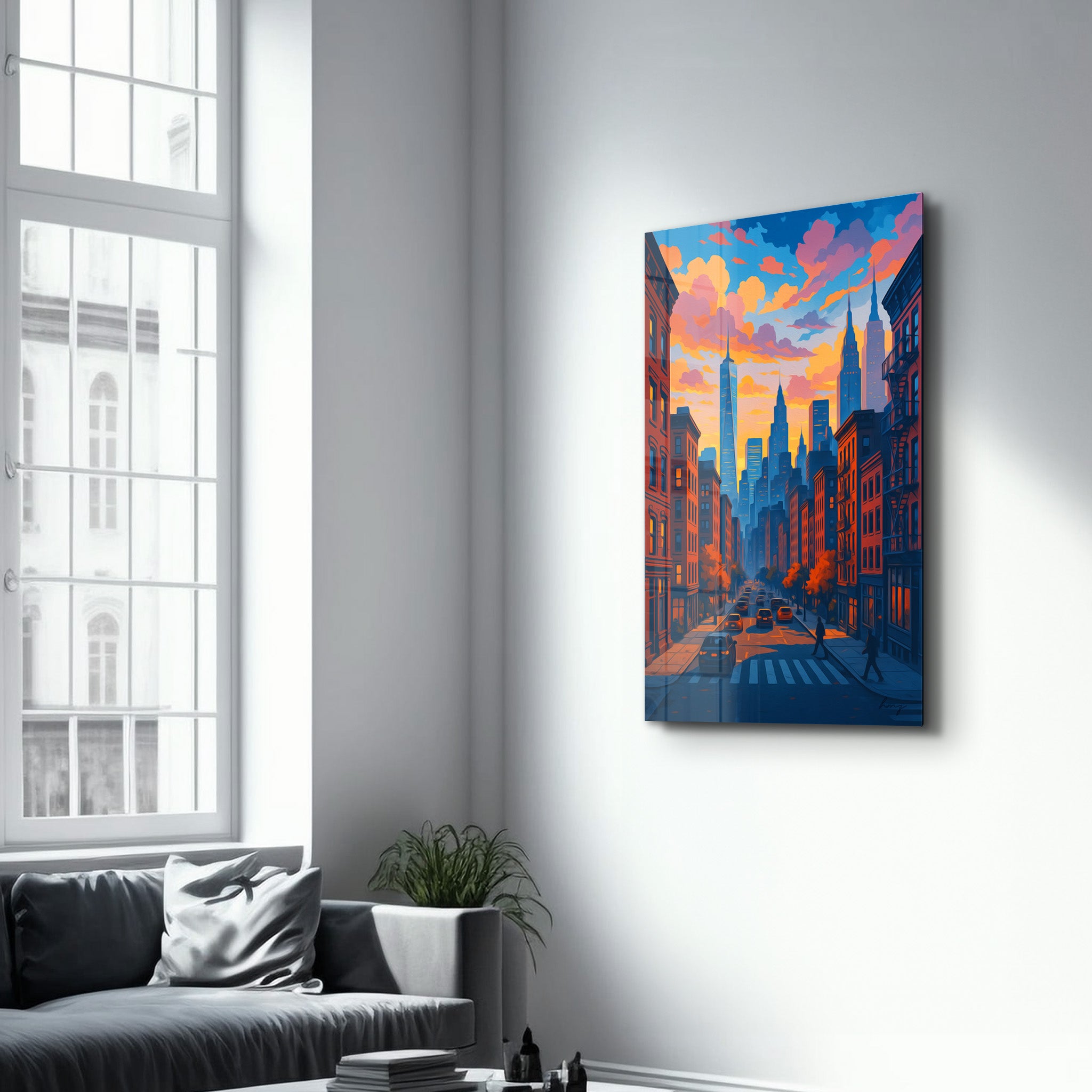 City of Dreams – Glass Wall Art by HMZ